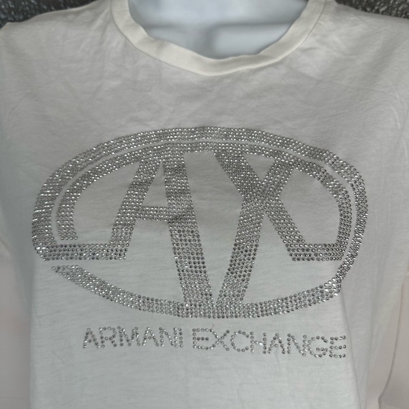 A/X Armani Exchange Rhinestone
Logo Tee XL - Picture 5 of 8